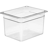 Olmecs Polycarbonate Clear 1/4 Half Size Food Pan-8 (32.5x26.5x20 Cms)
